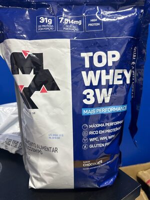 Max Titanium Top Whey 3W Sabor Chocolate