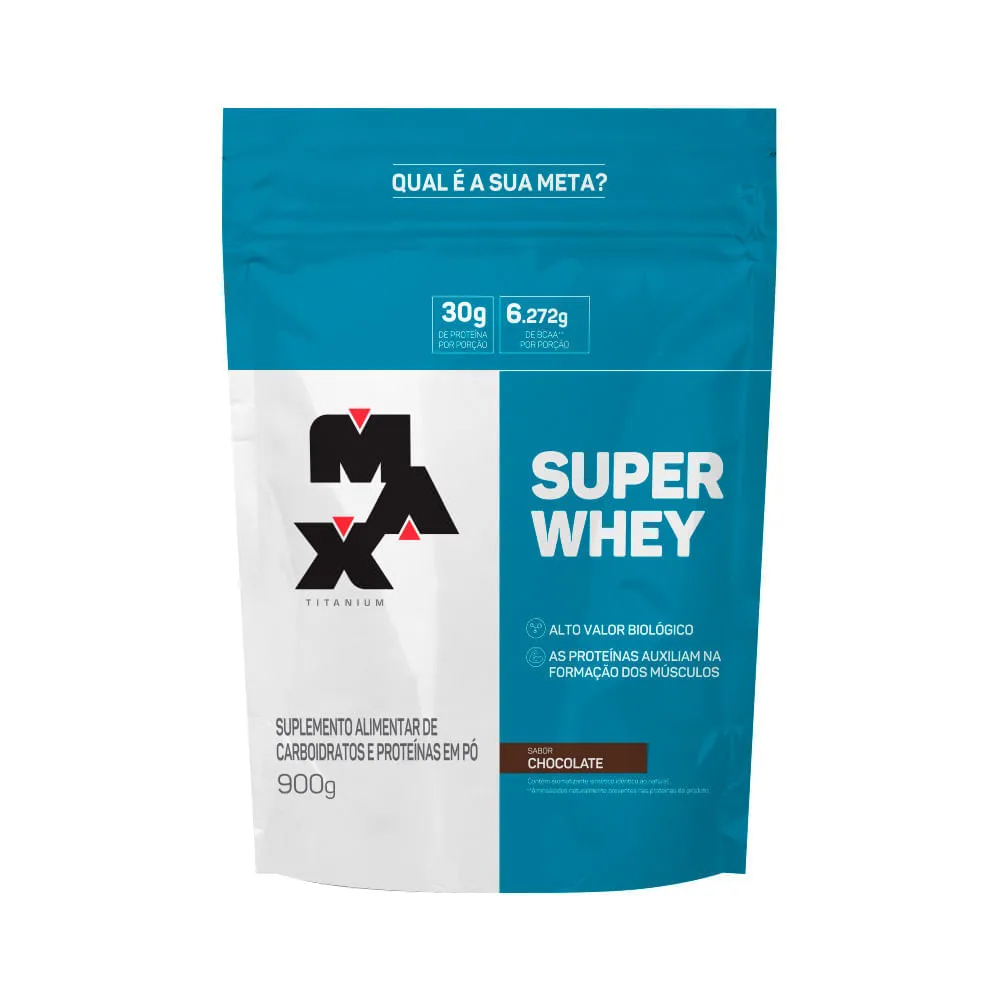 Max Super Whey 900gr Chocolate Refil
